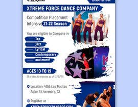 #22 untuk flier for dancers to come audition older kids so want it to look flashy and older kid oleh DaryaOsipova