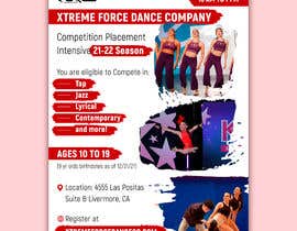 #27 pentru flier for dancers to come audition older kids so want it to look flashy and older kid de către DaryaOsipova