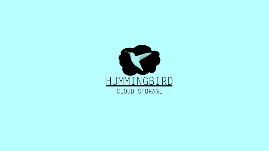 Proposition n°1 du concours                                                 Hummingbird Cloud Storage Logo
                                            