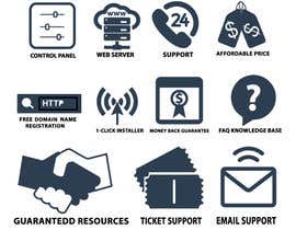 DesignStorm15 tarafından Design some Icons for web hosting related website için no 3