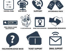 DesignStorm15 tarafından Design some Icons for web hosting related website için no 5