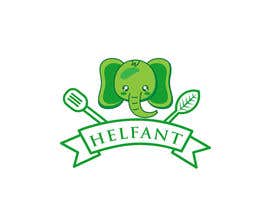 Nambari 98 ya Design a logo for my restaurant &quot;Helfant&quot;. Which means Elephant and is a healthy Bowl restaurant. na sujonsk71