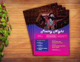 #15 for FLYER FOR MY POETRY NIGHT by anupr54051