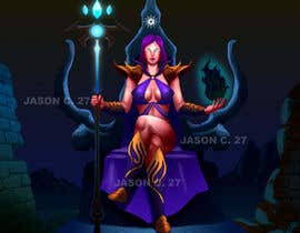 #30 untuk Goddess of a crypto world (Dark comics) oleh jasongcorre