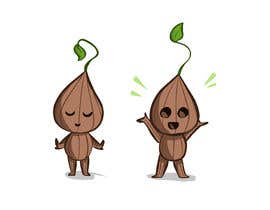 #39 para Cute Character Design to be used for Logo Branding - A Cute Seed Character por Bribear521