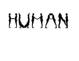 #33 para We need a vector illustration of the word &#039;HUMAN&#039; made out of people de chayanikadas2828