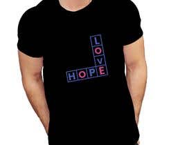 #92 para Hope and Love Crossword T-shirt de mdfazlarabbi2001