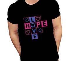 Nro 93 kilpailuun Hope and Love Crossword T-shirt käyttäjältä mdfazlarabbi2001