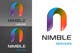 Miniatura de participación en el concurso Nro.234 para                                                     Logo Design for Nimble Servers
                                                