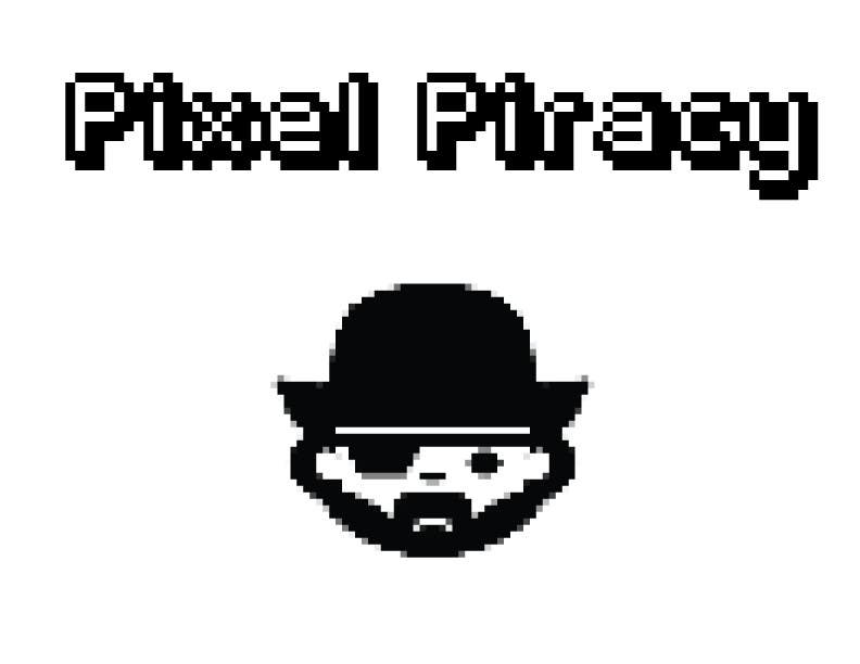 Proposition n°81 du concours                                                 Logo for the game: Pixel Piracy
                                            