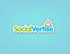 #256 dla Logo Design for Socialvertise przez maidenbrands