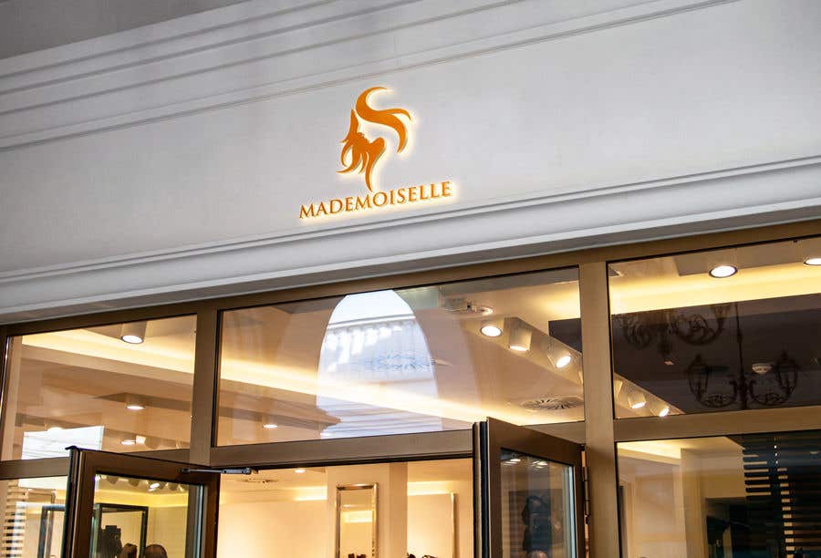 Kilpailutyö #388 kilpailussa                                                 Logo brand name Mademoiselle
                                            