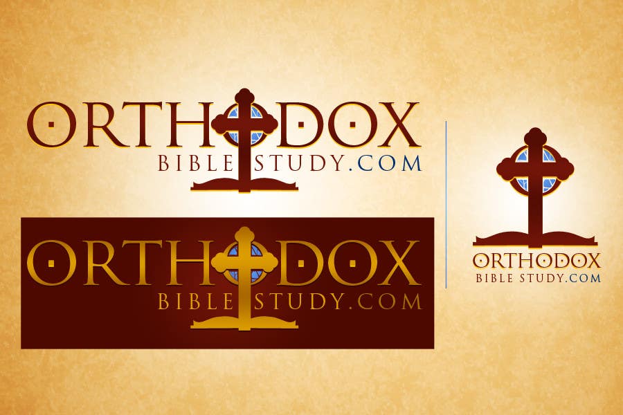 ผลงานการประกวด #165 สำหรับ                                                 Logo Design for OrthodoxBibleStudy.com
                                            