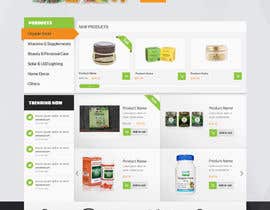 #25 for Design a Website Mockup for Natural Products E-Commerce Site by deep45