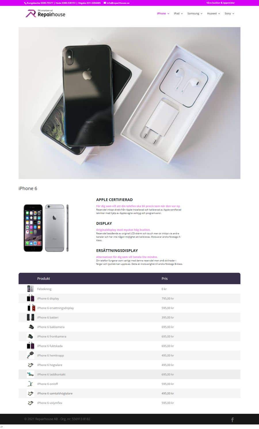 Contest Entry #30 for                                                 Update the design on my pricelist HTML page with CSS
                                            