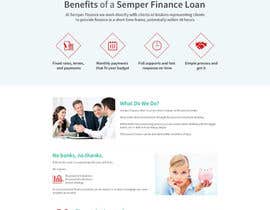 #8 for Design a Website Mockup for a finance company by kulization