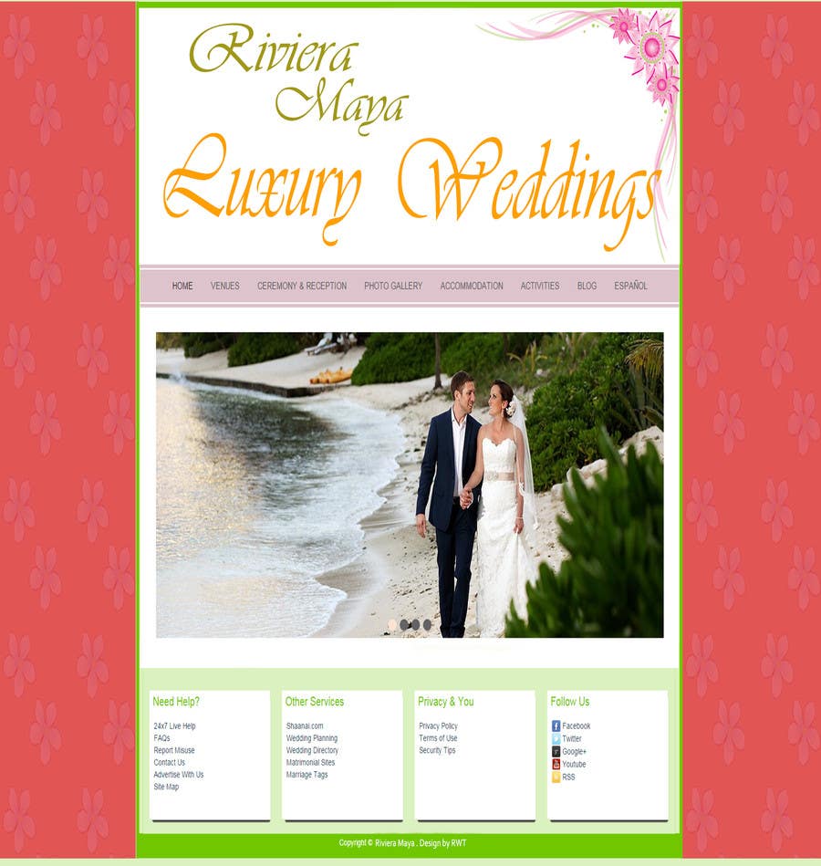 Inscrição nº 60 do Concurso para                                                 Design a logo, banners, icons, etc for Wedding Planning Website
                                            
