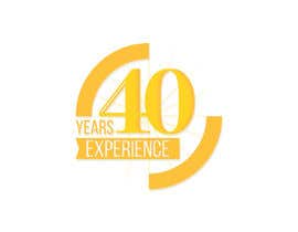 #41 for Design a Logo for &quot;40 Years Experience&quot; by ruizgudiol