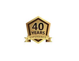 #15 for Design a Logo for &quot;40 Years Experience&quot; by hanidesignsvw