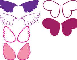 #9 for Design a pair of angel wings for baby clothing by arnab22922