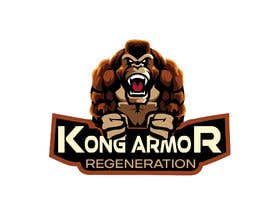 Nro 101 kilpailuun Logo for Kong Armor Regeneration käyttäjältä mdsowrov700