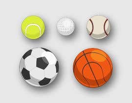 Nro 35 kilpailuun Create 5 digital sports balls - 19/07/2021 01:50 EDT käyttäjältä SherryD45