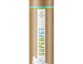 #26 for Design a cardboard tube packaging for an organic pet product av nishantggs