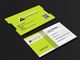 Imej kecil Penyertaan Peraduan #642 untuk                                                     business cards for roofing company
                                                