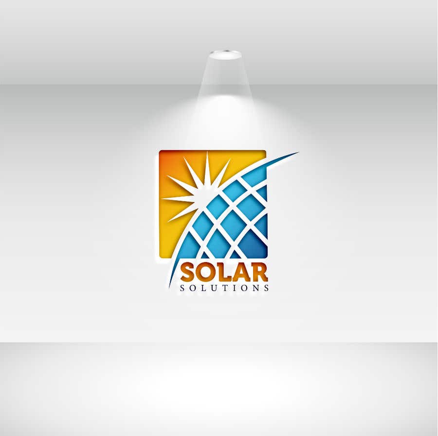 Kilpailutyö #46 kilpailussa                                                 logo for a solar company
                                            