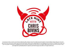 #93 para Late Night With Chris Bivins logo de Robinimmanuvel