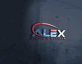 #168 for LOGO ALEX Siding &amp; Gutters by MaaART
