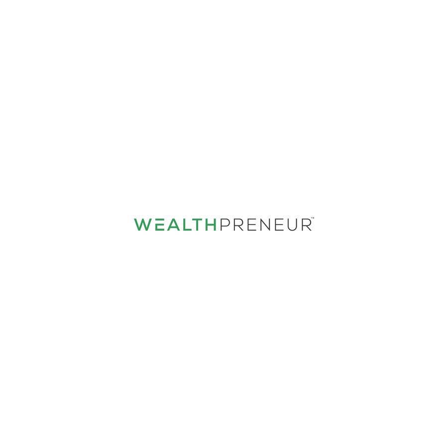 Penyertaan Peraduan #82 untuk                                                 Wealthpreneur Logo and Branding
                                            
