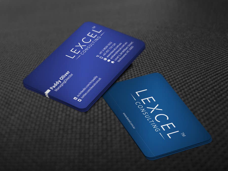 Proposition n°258 du concours                                                 Design some Business Cards for Lexcel Consulting
                                            