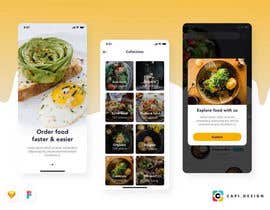 #41 para Design a UI UX for QR food ordering Webapp por yoseph22