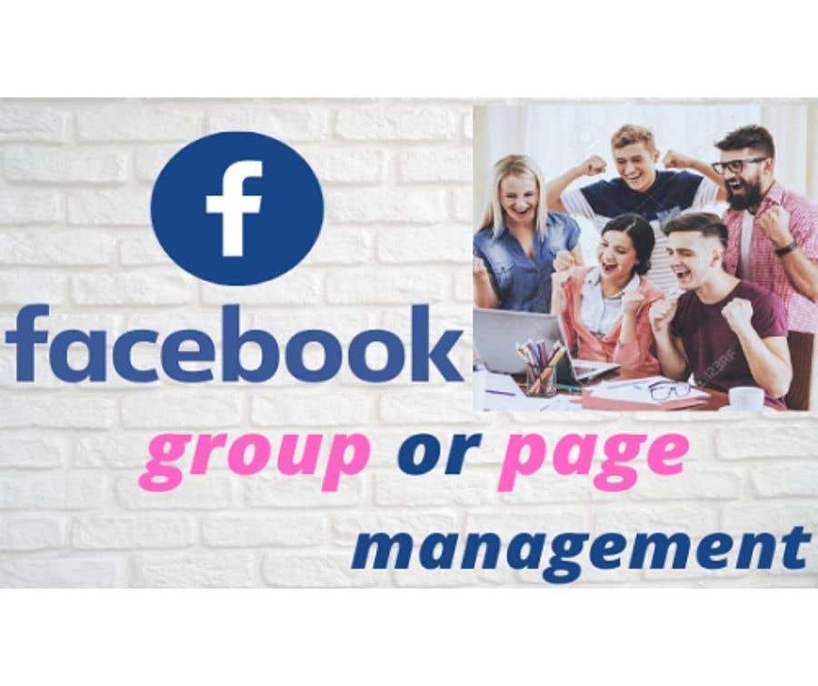 Kilpailutyö #4 kilpailussa                                                 Posting and Managing FB Group
                                            
