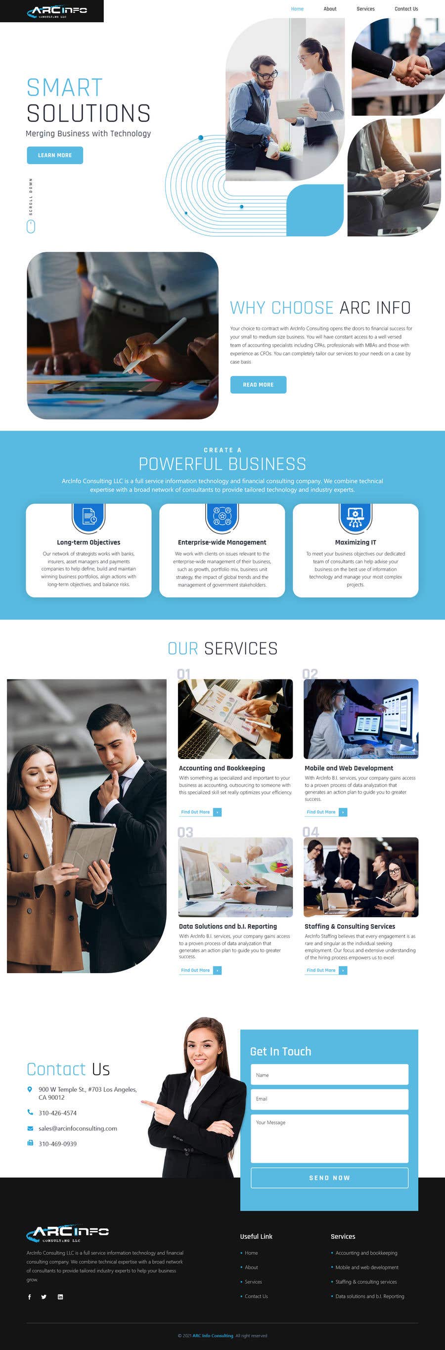 Contest Entry #16 for                                                 Design Custom WordPress Theme for Company Site Redesign
                                            
