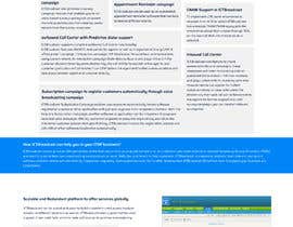 nº 16 pour Redesign website page https://www.ictbroadcast.com/itsp par Creativeboione 