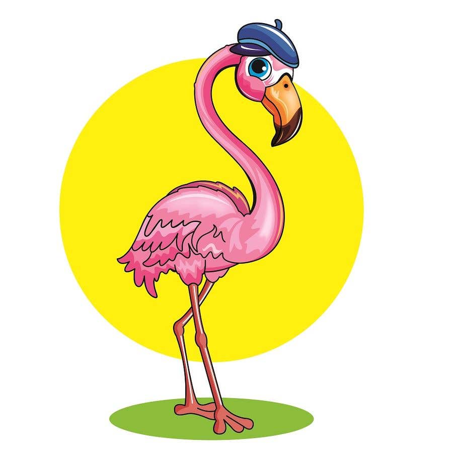 Proposition n°212 du concours                                                 Cartoon Flamingo
                                            