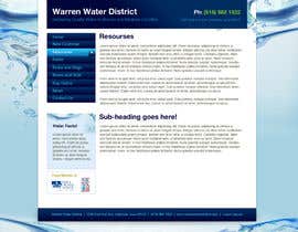 #5 cho Design a Website Mockup for Rural Water Company bởi CreativeDezigner