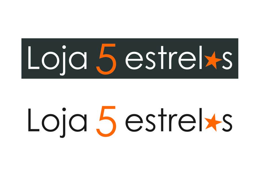 Inscrição nº 75 do Concurso para                                                 Projetar um Logo for e-commerce store "loja 5 estrelas"
                                            