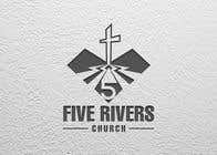 nº 1075 pour Five Rivers Church Logo Design par heinrich7 