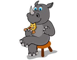 #14 para Rhino caricature de saeed92ali