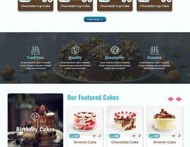 Nro 73 kilpailuun Cupcake Company Responsive Website Template käyttäjältä mjmarazbd