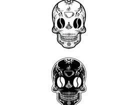 #3 for Design 2 new Logo&#039;s skull with coffee tools (mexican skull with coffee tools) af bairagythomas