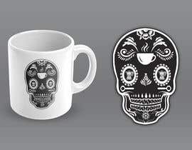 #39 for Design 2 new Logo&#039;s skull with coffee tools (mexican skull with coffee tools) af bairagythomas