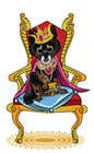 #205 cho Graphic design of a female dog character, with a royalty theme, which will be used as a large graphic on a t-shirt. bởi ashvinirudrake13