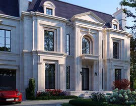 #38 para Design New French Chateau Luxury House Floorplan and Facade de masoudhadian