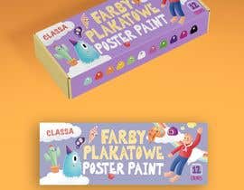 #246 untuk School art supplies (paints, plasticine) branding and package designs. oleh joudy1996