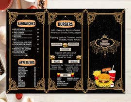 #77 для Design a menu от eshubiswas098