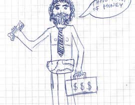 #7 for Draw a Caveman (who is a businessman) by dkissza